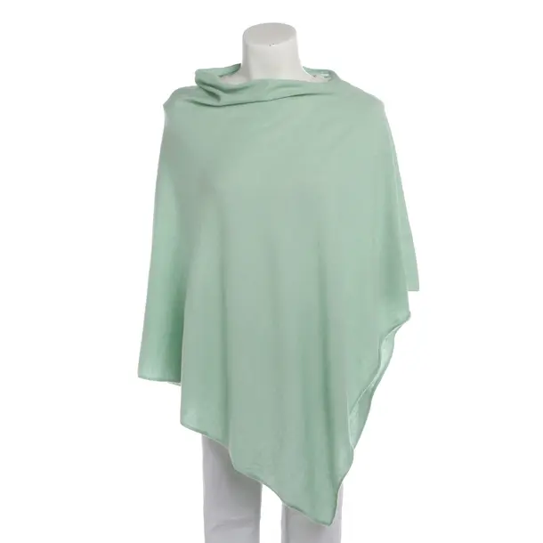 Poncho in Green, Cashmere, Unger