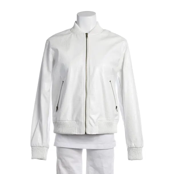 Mid-Season Jacket in White, Polyester, Twin Set