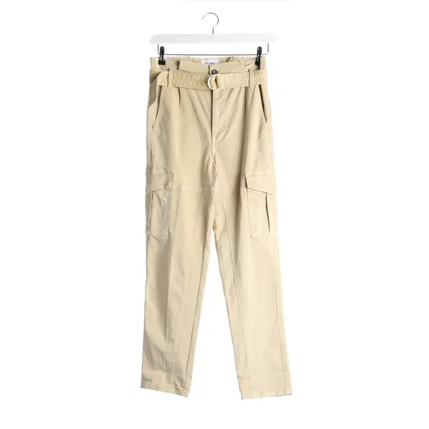 Pants in White, Cotton, Frame