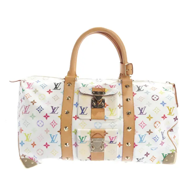Weekender Bag, in Multicolored, Canvas, Louis Vuitton