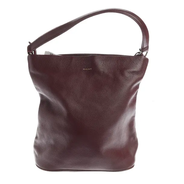 Schultertasche, in Bordeaux, Leder, Gant