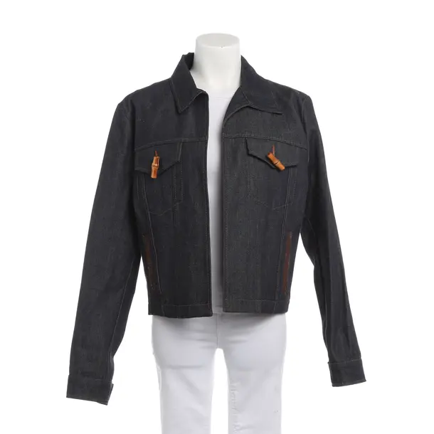 Denim Jacket, in Navy, Cotton, Acne Studios