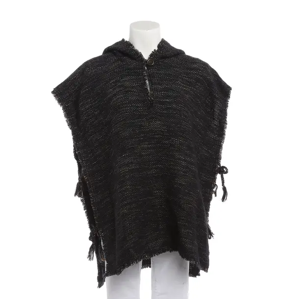 Poncho, in Multicolored, Wool, Isabel Marant