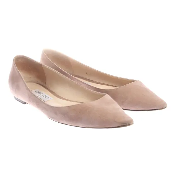 Ballerine, in Marrone chiaro, Jimmy Choo