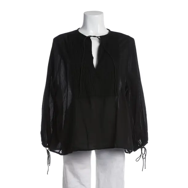 Bluse, in Schwarz, Baumwolle, Nili Lotan