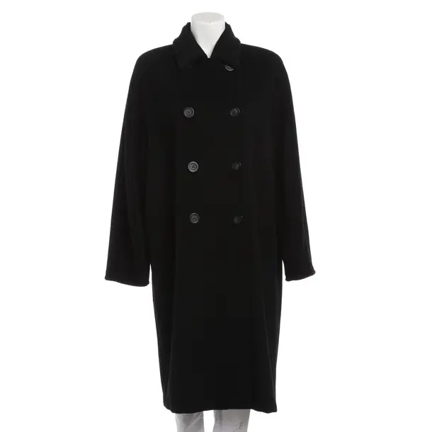 Wintermantel, in Schwarz, Wolle, Max Mara