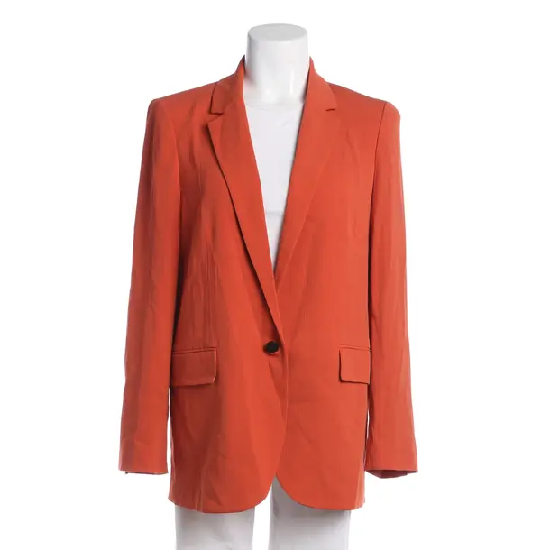 Blazer, in Dunkelorange, Triacetat, Theory