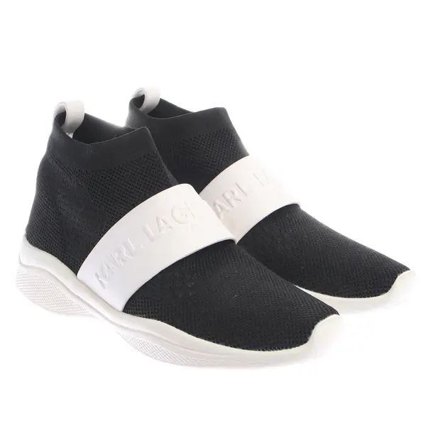 High-Top Sneaker in Schwarz, , Karl Lagerfeld