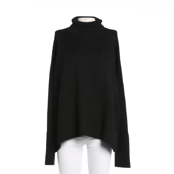 Jumper, in Black, Wool, Totême