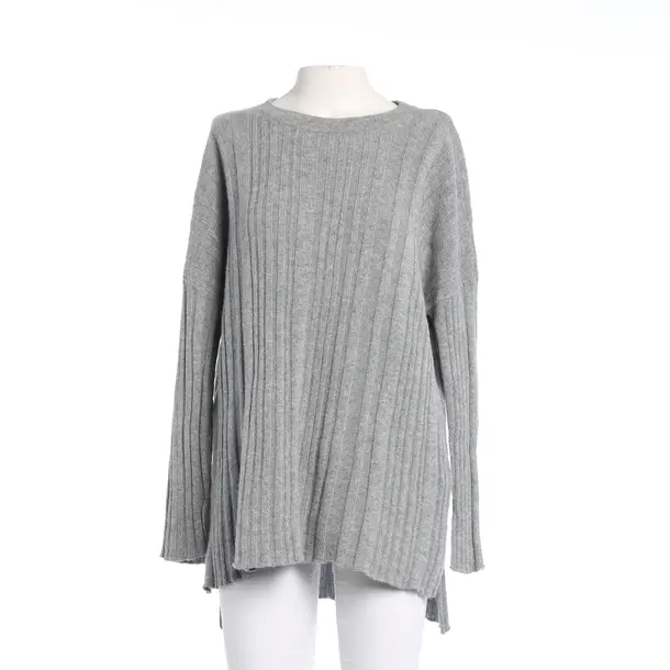 Pullover, in Grau, Wolle, Allude