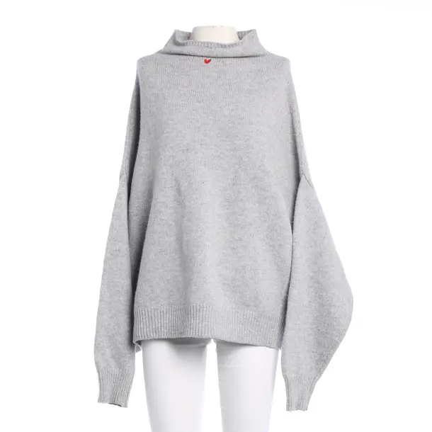 Jumper, in Gray, Wool, by Aylin König