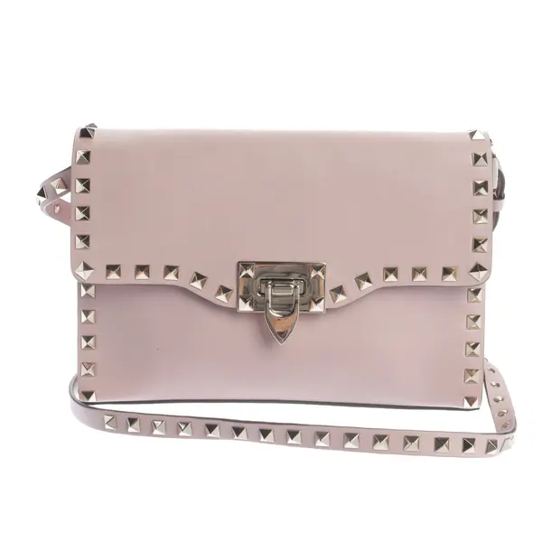 Borsa a cinture a tracolla, in Rosa chiaro, Pelle, Valentino