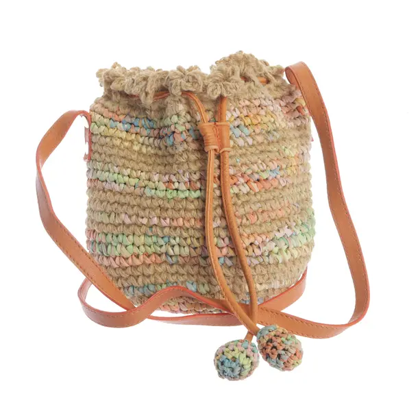 Schultertasche, in Mehrfarbig, Baumwolle, Missoni M