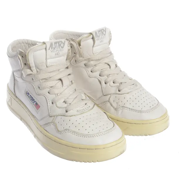 High-Top Sneakers, in White, Autry