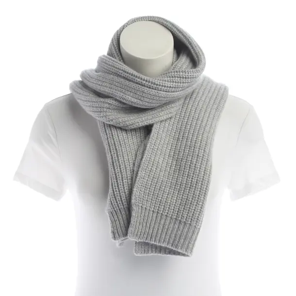 Scarf, in Light Gray, Cashmere, Unger