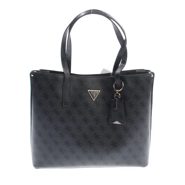Shopper Bag, in Dark Gray, Polyvinyl, Guess
