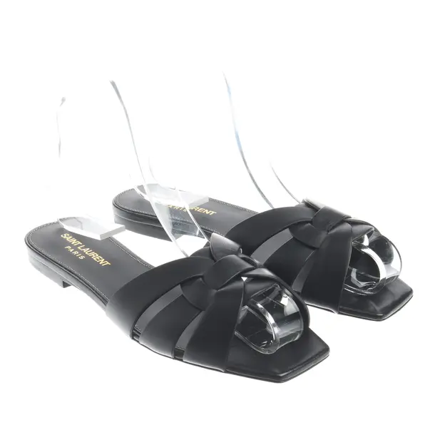 Sandali, in Nero, Saint Laurent