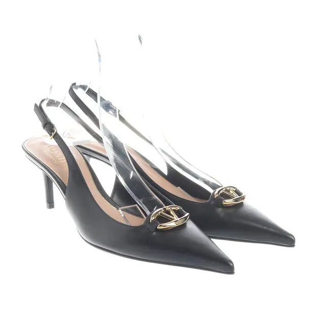 Slingbacks, in Black, Valentino