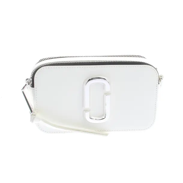 Shoulder Bag, in White, Leather, Marc Jacobs