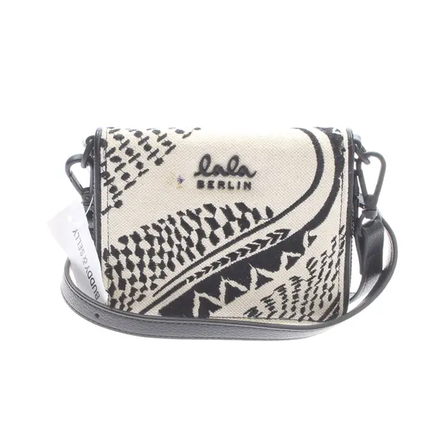 Wallet on Chain, in Black, Cotton, Lala Berlin