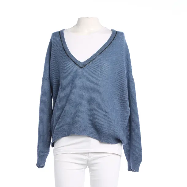 Maglione, in Blu, Poliammide, Brunello Cucinelli