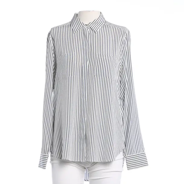 Blouse, in Blue, Silk, Van Laack