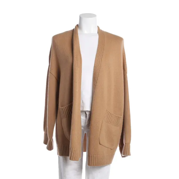 Cardigan, in Light Brown, Cashmere, Loro Piana