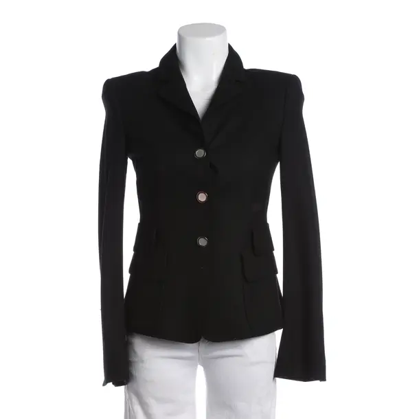 Blazer, in Black, Wool, Strenesse