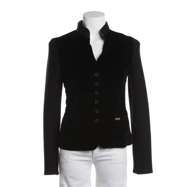 Blazer, in Black, Cotton, Luis Trenker