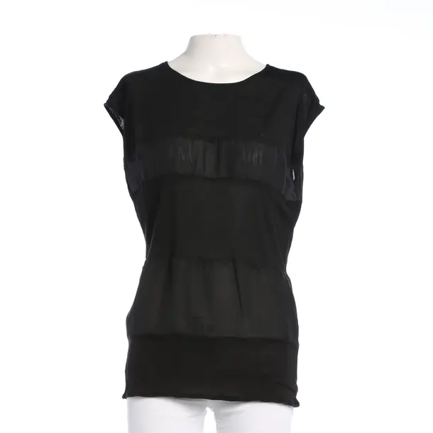 Top, in Black, Lyocell, Strenesse