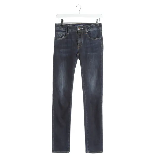 Slim Fit Jeans, in Navy, Cotton, Jacob Cohen