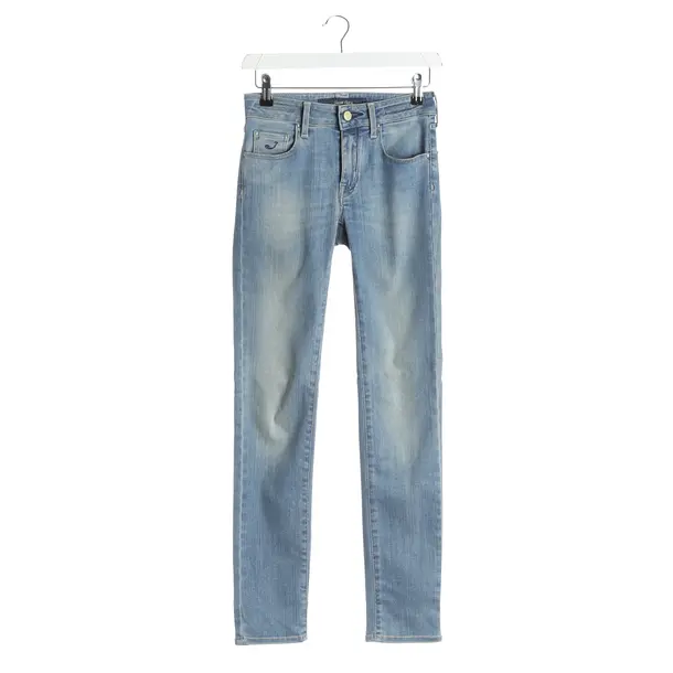 Skinny Jeans, in Light Blue, Cotton, Jacob Cohen