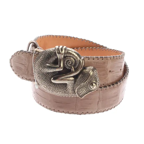 Gürtel, in Braun, Leder, Reptile´s House