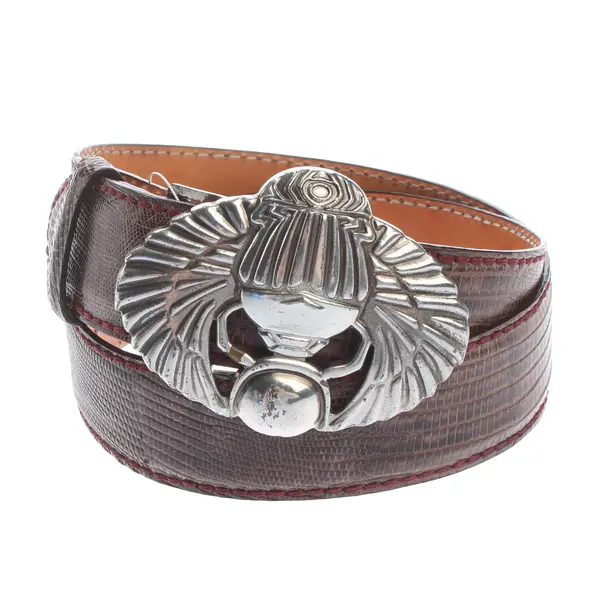 Gürtel, in Braun, Leder, Reptile´s House