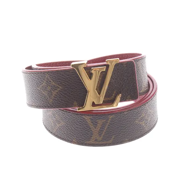 Belt, in Brown, Leather, Louis Vuitton