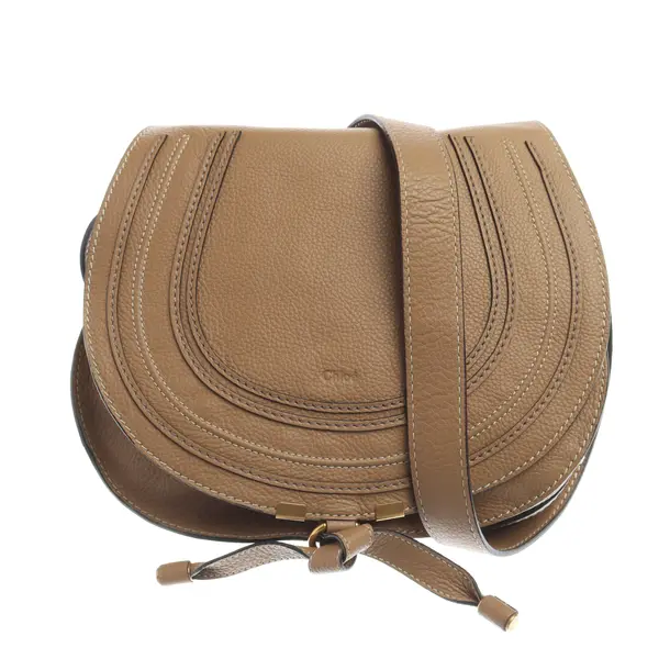 Umhängetasche, in Hellbraun, Leder, Chloé