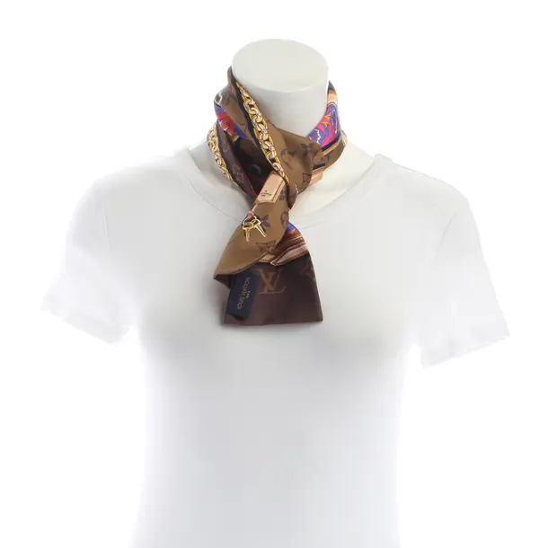 Shawl, in Multicolored, Cotton, Louis Vuitton