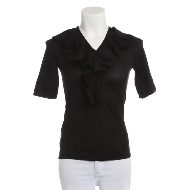 Shirt, in Black, Cotton, Windsor