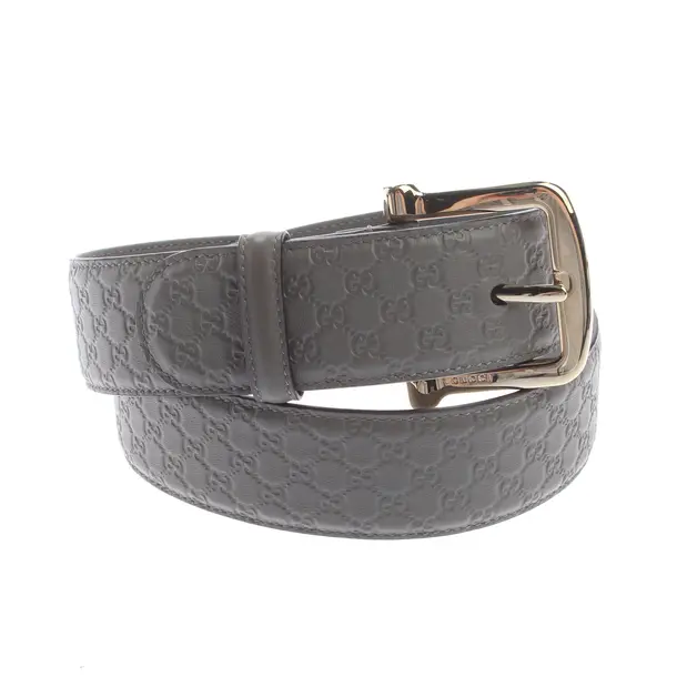 Cinture, in Grigio, Pelle, Gucci