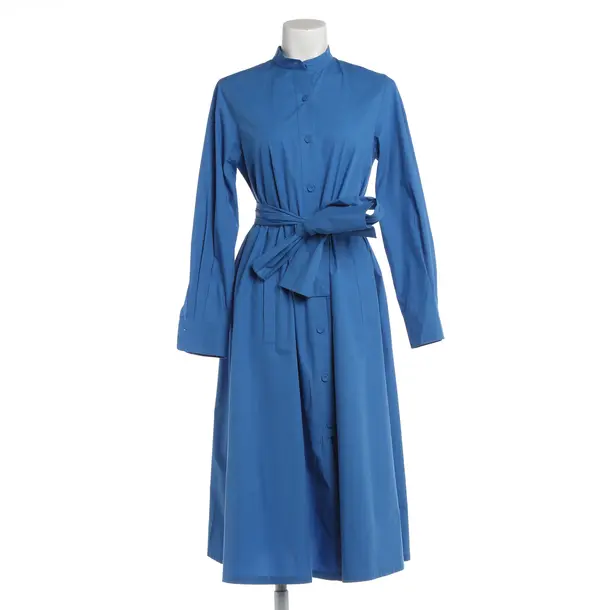 Dress, in Blue, Cotton, Odeeh
