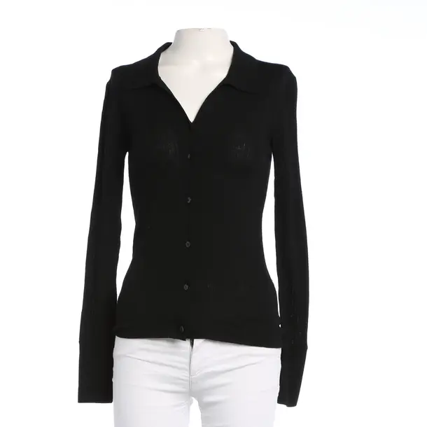 Strickjacke, in Schwarz, Baumwolle, Patrizia Pepe