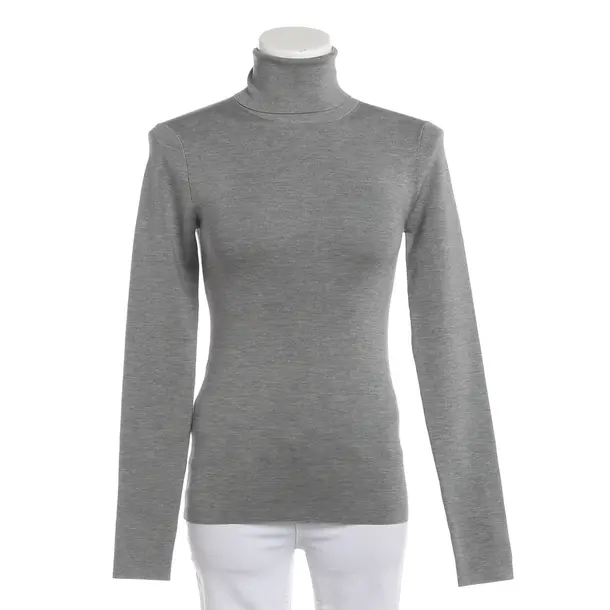 Longsleeve, in Grau, Seide, Joseph