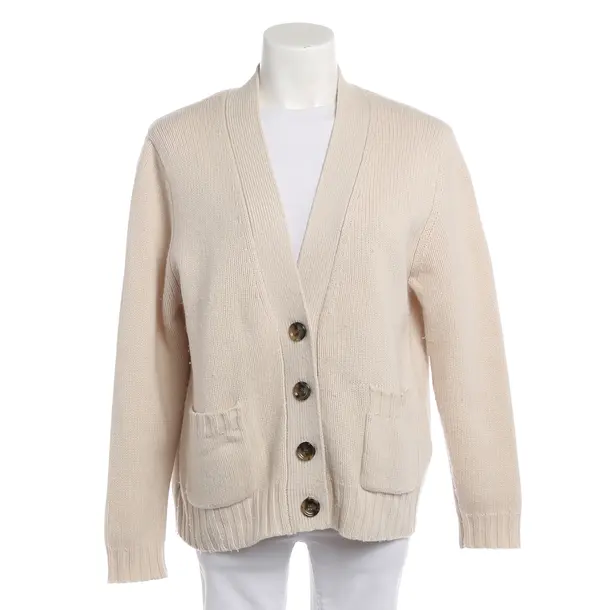 Strickjacke, in Beige, Wolle, Allude