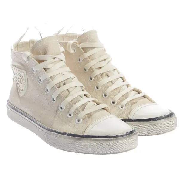 Sneaker alta, in Beige, Saint Laurent