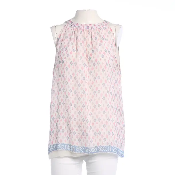 Top, in Multicolored, Silk, Hemisphere