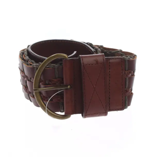 Cinture, in Marrone, Pelle, Max Mara