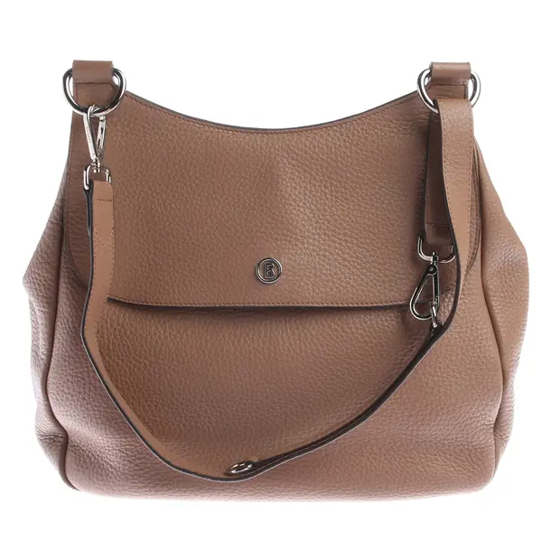 Schultertasche, in Braun, Leder, Bogner