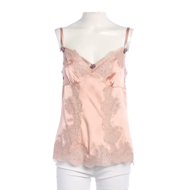 Top, in Light Brown, Silk, Dolce & Gabbana