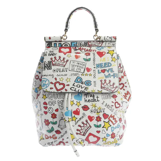 Rucksack, in Mehrfarbig, Leder, Dolce & Gabbana