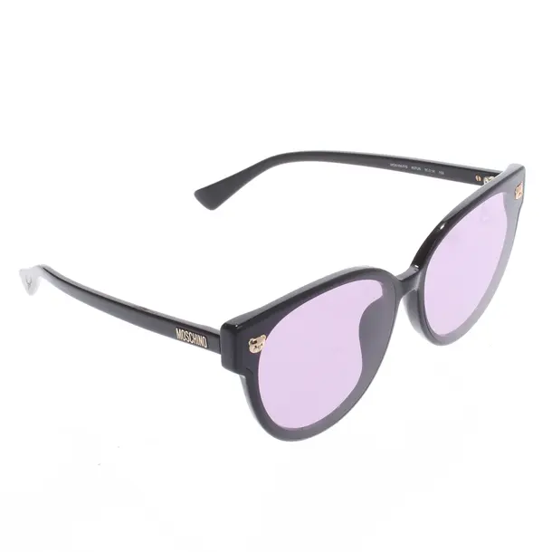 Sonnenbrille, in Schwarz, Kunststoff, Moschino